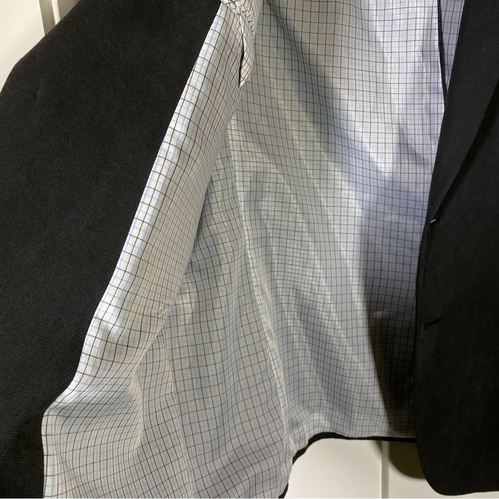 Lauren Ralph Lauren Men's size 46R sport coat blazer gray soft flexible lined - Picture 9 of 9